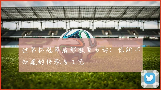 世界杯冠军盾形徽章专访：你所不知道的传承与工艺